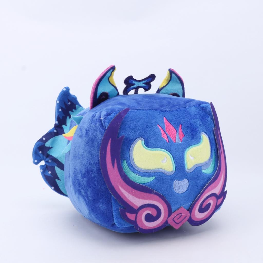 Kawaii Fox Blox Fruits Plush Soft Stuffed Animal Game Fruits Pillow Toy Gas Blox Fruits Plush Great Gifts Bedroom Decor