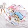 1pc Little Twin Stars Automatic Opening/Closing Umbrella - Portable Folding Design with 8-Bone Iron Frame, Outdoor for Fans, Travelers, Everyday Use,