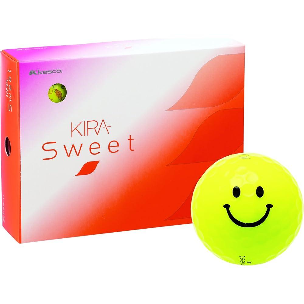 Kasco Kira Sweet Golf Balls 12-Pack Yellow
