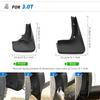 Front Rear Molded Car Mud Flaps For Mitsubishi Outlander 2010 2011 2012 Mudflaps Splash Guards Mud Flap Mudguards Fender