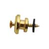 FLEOR 1 Pair of Mushroom Head Guitar Strap Locks Straplocks Buttons Gold/Chrome/Black Choose for Guitar Parts