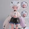 In Stock Genuine 1/8 Bjd Devil'S Horns Movable Doll Blind Box Ornament Figurine Doll Cute Figurine Birthday Gift Decoration