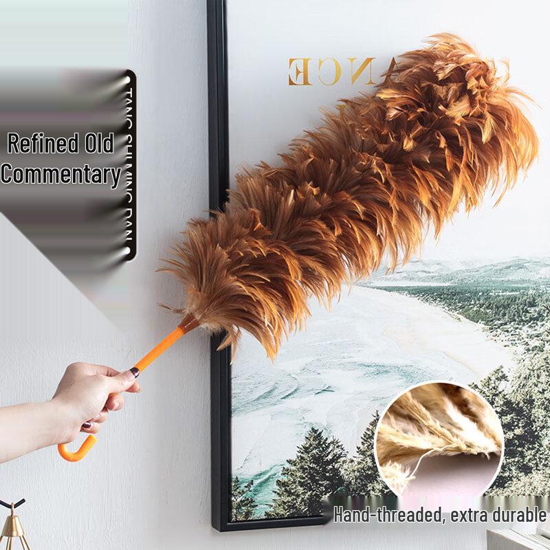 Xihe Wooden Handle Feather Duster