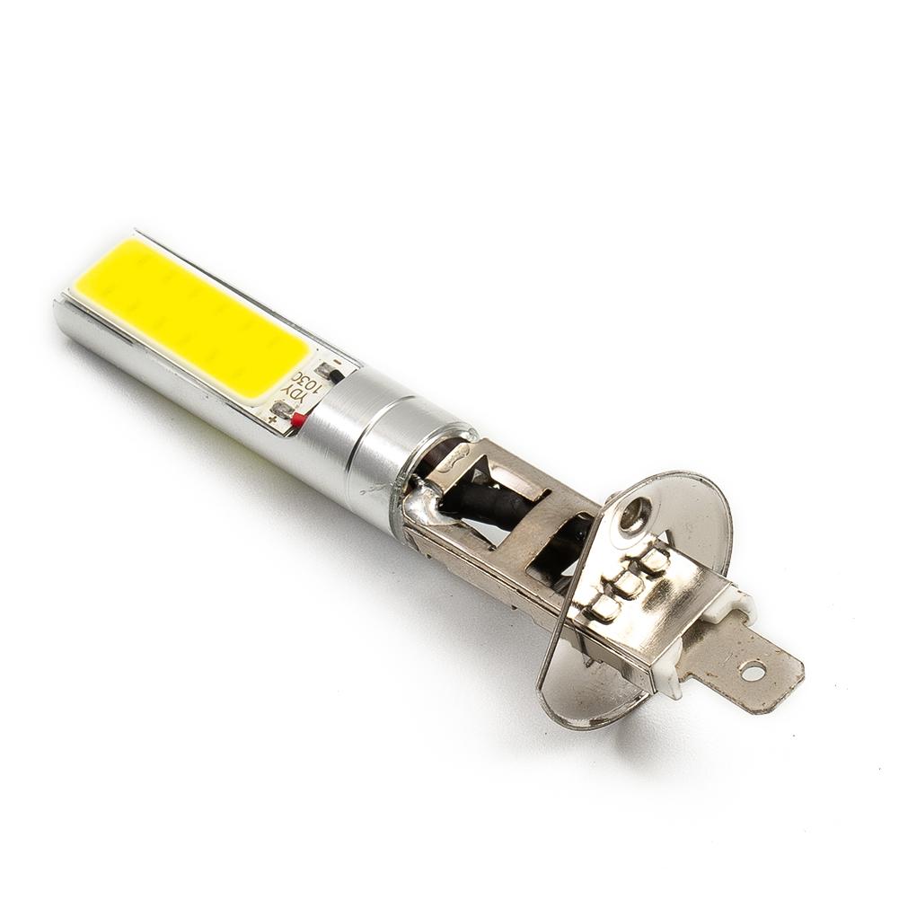 4 X White H1 LED Headlight High Low Beam Light Bulb Vehicle Lamp 100W For Front Rear Fog Lights Brake Lights Reversing Light