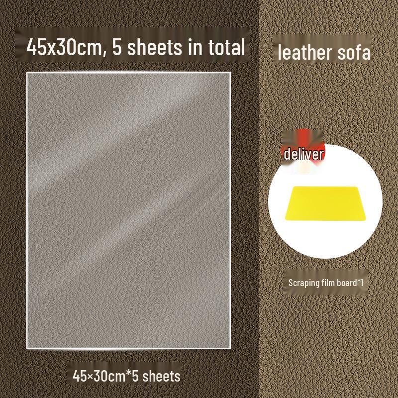 Spot Anti-Scratch Stickers: 5-Piece Set for Leather Sofa Protection from Cat Scratches