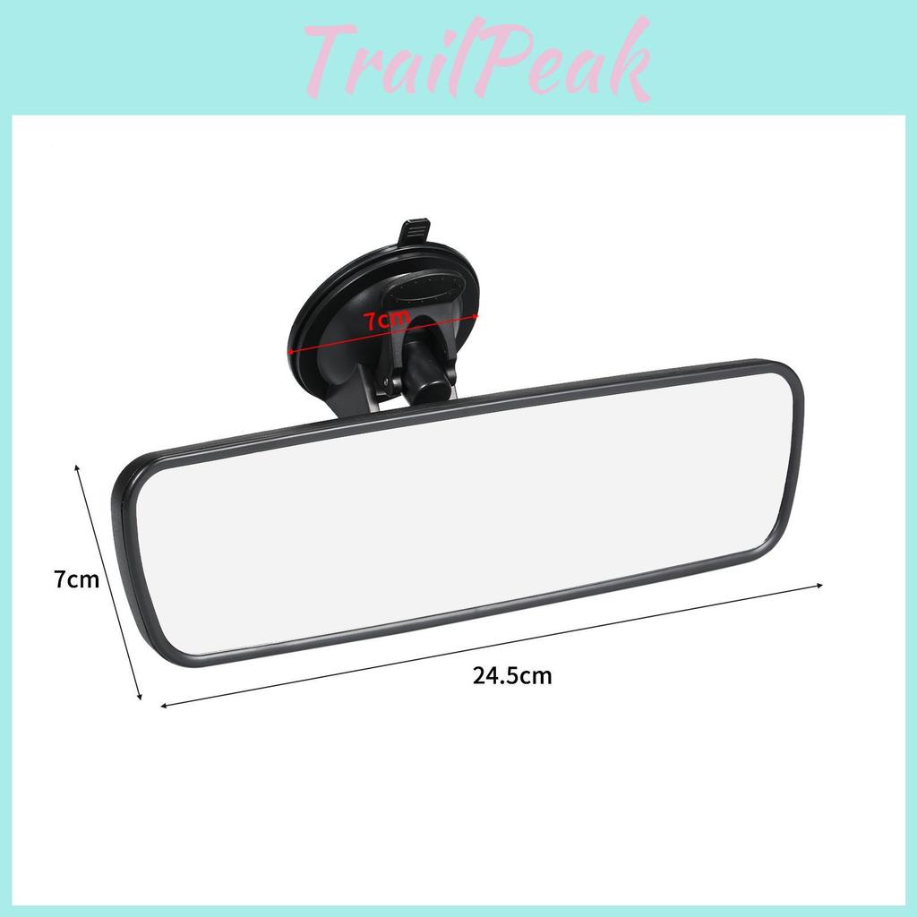 Cup Suction Rear View Mirror Rearview Mirror Wide Angle Rear View Mirror For Cars Vehicles Suvs