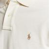 Polo Ralph Lauren Logo Embroidered Slim Fit Straight Cut Short Sleeve Polo Shirt Men tops Beige 710557752-031