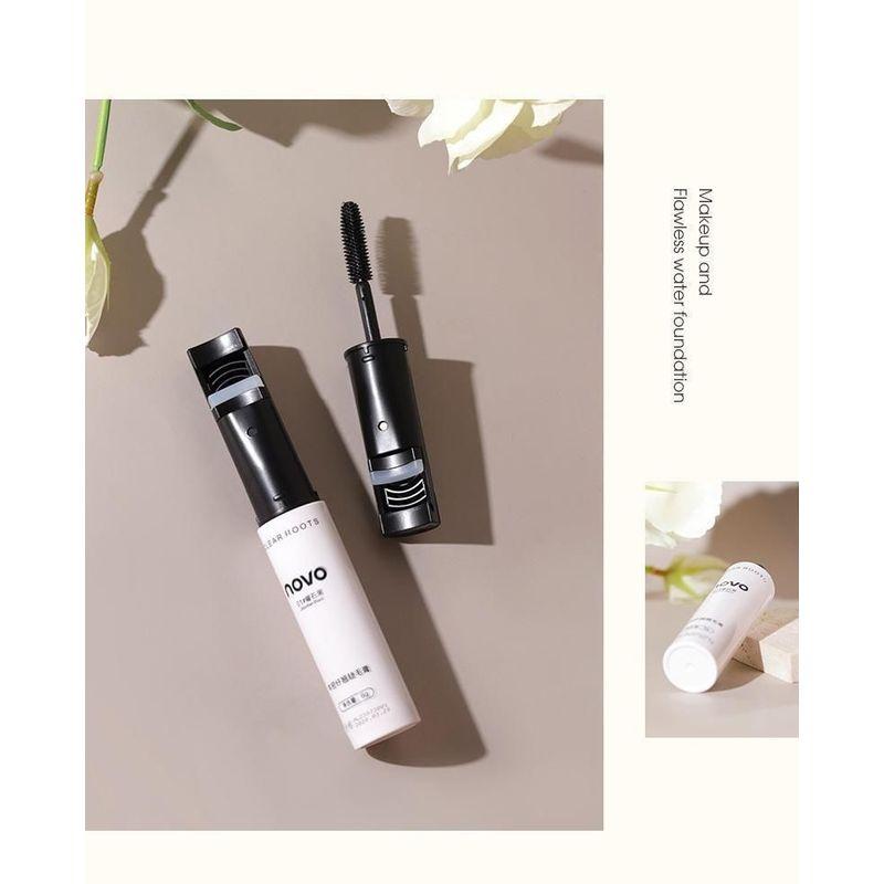 NOVO - 2 In 1 Volumizing Mascara + Eyelash Curler