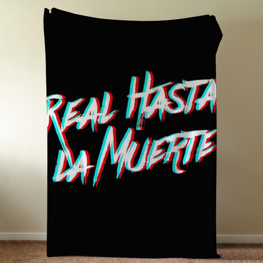 Rapper Anuel AA Blanket Throw Super Cosy Plush Living Room Sofa Couch Childish Birthday Gifts