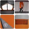 Cabin Tent with Roof Gray and Orange 480 x 273 x 205 cm