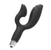 Women's Silicone G-Spot and Anal Vibrator with Finger Buckle