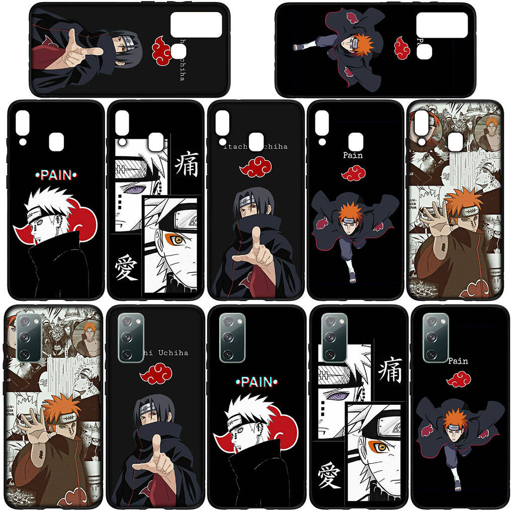Hülle für iPhone 17 16 15 Plus Xiaomi Poco F8 F7 X7 X6 M8 C85 C75 C71 Redmi Note 14 12 11 13 Pro Max A4 14C 13C 15C Pain Akatsuki Naruto Itachi Uchiha
