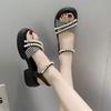 Fashion Open Toe Roman Style Footwear 2025 Luxury Summer Woman Shoes Comfortable and Elegant Low Price Vip The Best Sandals for Women