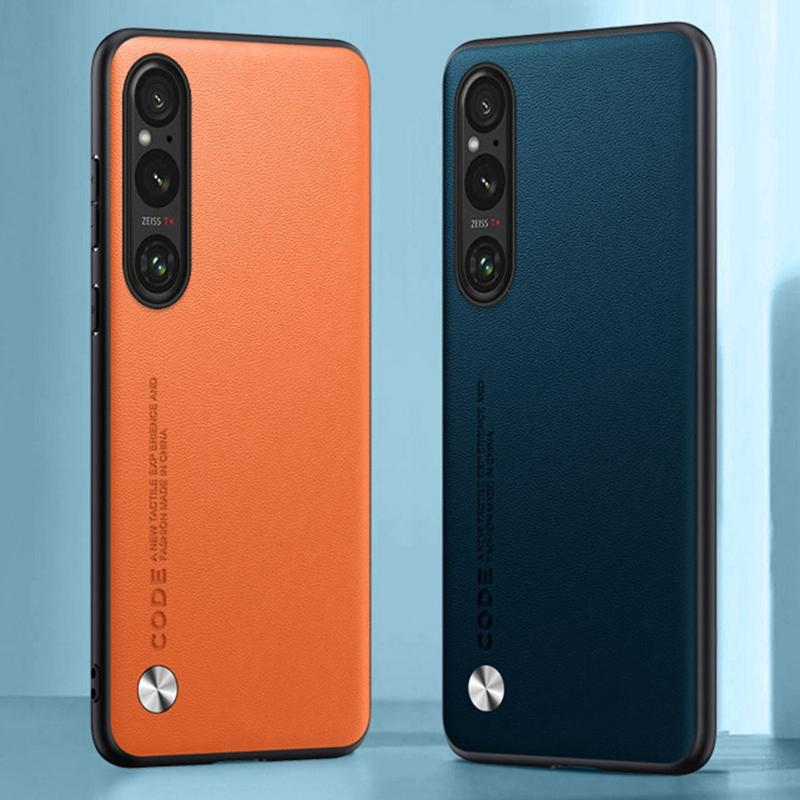 Luxusní PU kožené pouzdro pro Sony Xperia 1 5 10 V 1 IV Zadní kryt silikonové ochranné pouzdro na telefon pro Sony Xperia 1 5 10 IV Coque