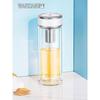 Wanxiang Double-Layer Glass Tea Infuser Mug