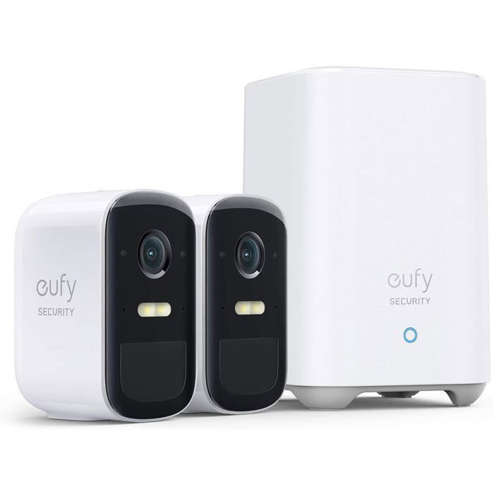Eufy Security eufyCam 2C Pro Camera Wireless Outdoor WiFi Surveillance, 180 Days Battery Life, 2K Resolution, Night Vision, No Month
