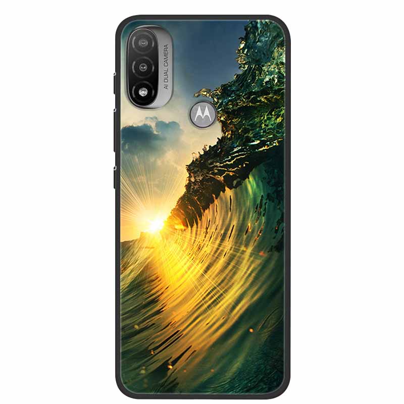 For Moto E20 Case Shockproof Soft Silicone Back Cover For Motorola Moto E20 6.5" Phone Cases For Moto E 20 XT2155 Coque Fundas