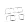 Car Fog Lamp ECO Switch Panel Frame Trim for Nissan X-trail T32 Qashqai J11 2014 - 2021 LHD Stainless Steel Sticker Accessories