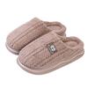 Cixi Thermal Cotton Slippers Men's Winter Indoor Home Thick Bottom Couple Velvet Bag Head Slippers Women