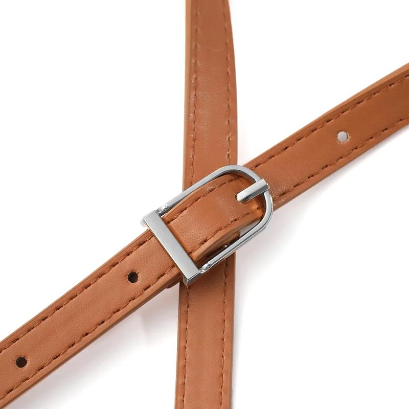 1Pc Artificial Leather Long Shoulder Bags Accessories Replacement Handbag Belt DIY Women Adjustable Crossbody Shoulder Bag Strap