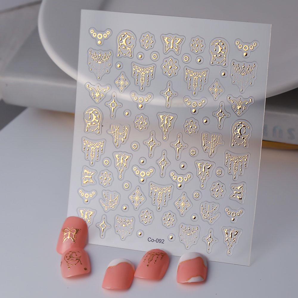 3D Starfish Goldfish Jelly Stickers for Nails, Phones, iPads & Planners