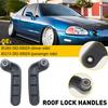 Driver Passenger Top Lock Handle Set Fits For 1994-1997 Honda Civic Del Sol EXV
