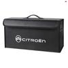 Car Trunk Organizer Large Capacity Waterproof Storage Box For Citroen C4 C3 C5 C5X e-C4 X e-C3 C-Elysee Berlingo C1 C6 Keychain ald256