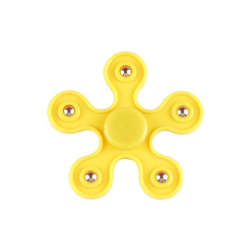 Fumeide Five-Bead Fidget Spinner (10-Pack, Random Color)