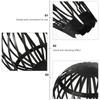 4Pcs Gutter Strainer Drain Filter Guard Roof Downspout Guards Rain Sink Covers Floor Leaf Screen Home Drainage Cover Gutters