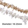 Irregular Freshwater Shell Beading Large Long String Bead  Necklaces Bracelet Accessories