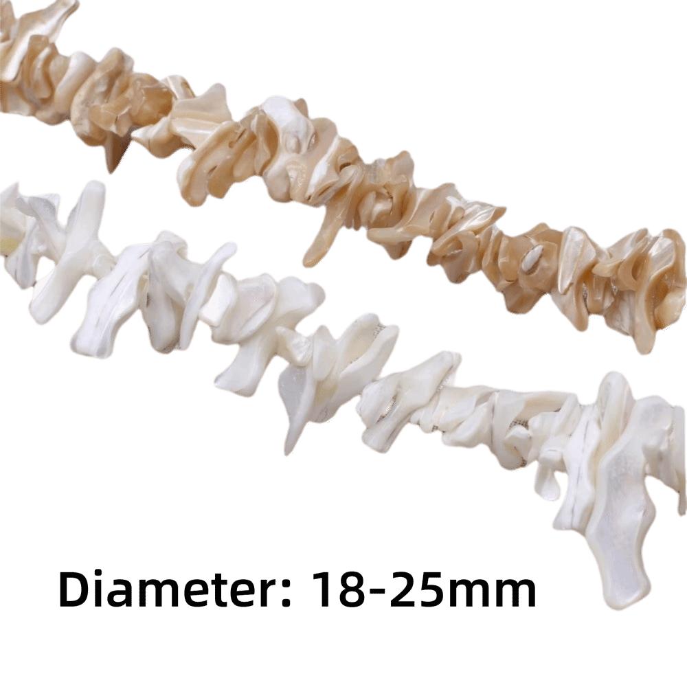 Irregular Freshwater Shell Beading Large Long String Bead  Necklaces Bracelet Accessories