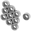 10pcs MR63ZZ Double Shielded Miniature Ball Bearings 3x6x2.5mm for 3D Printer, Model Making