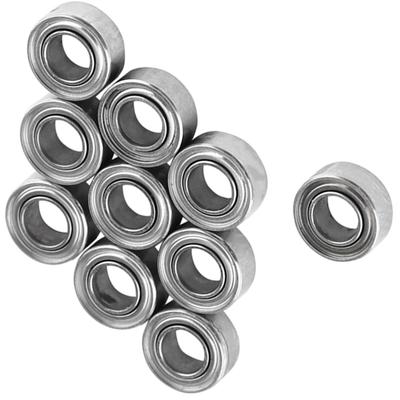 10 pezzi MR63ZZ Cuscinetti a Sfera Miniature Doppiamente Schermati 3x6x2.5mm per Stampante 3D, Modellismo