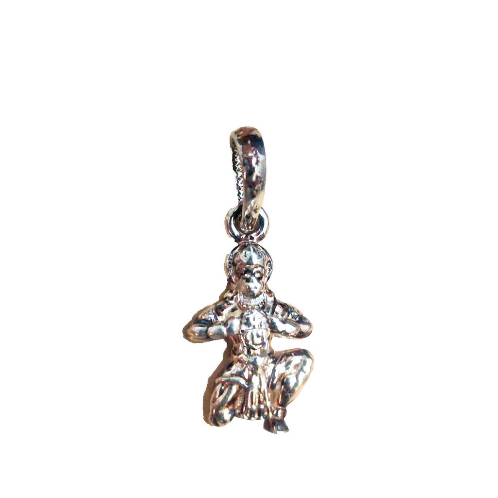 @ Indian Traditional Pure Silver Hanuman Pendant For Unisex Zr-1926-60%Off