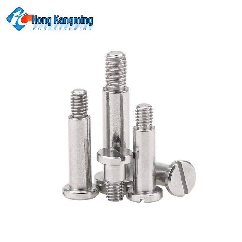 Single-Slot Stainless Steel M3*D4D5 Shoulder Head Bolt with Smooth Shank and Partial Thread