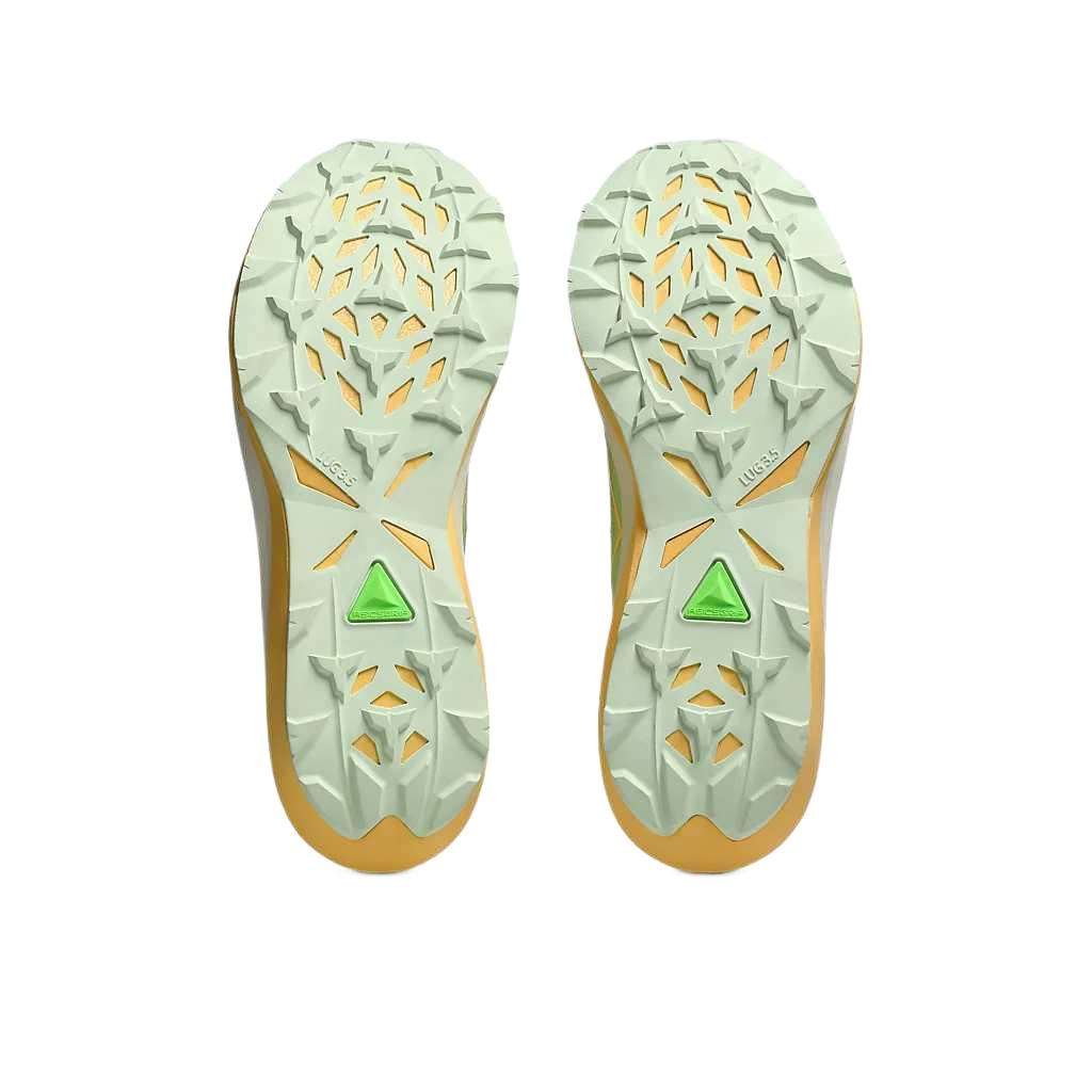 Asics Fuji Speed 4 Limonkowo-Zielone Męskie Sneakersy Kremowe 1013A179-300