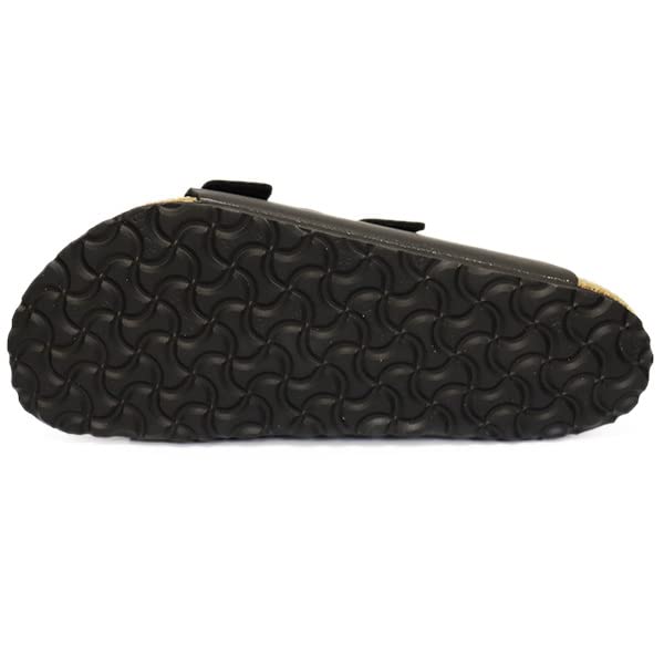 Birkenstock 1019098 Arizona Regular 42cm Sandals, Black, Width, (Approx. 27.0cm)
