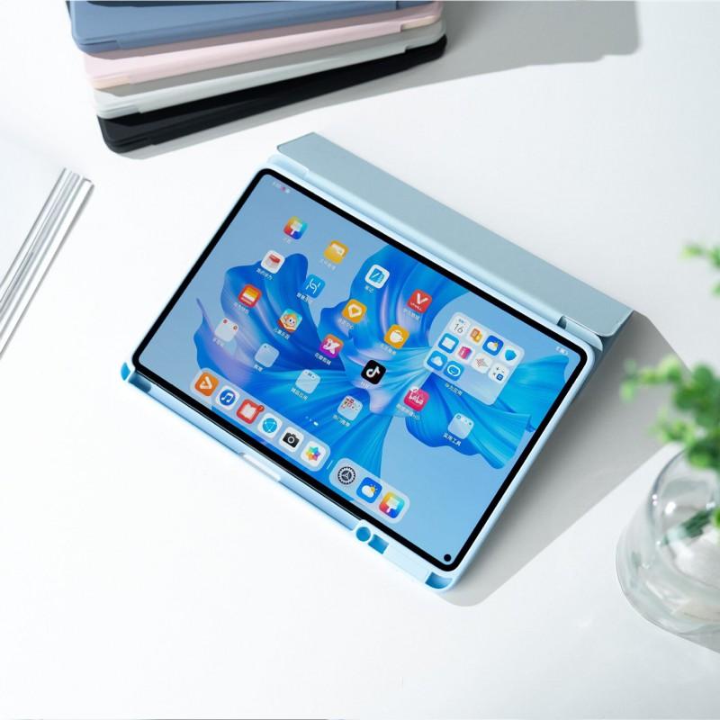 Slim Folio Case MatePad 11 With Pen Slot 3-Fold Stand Magnetic Auto Sleep PU Leather Multiple Colors