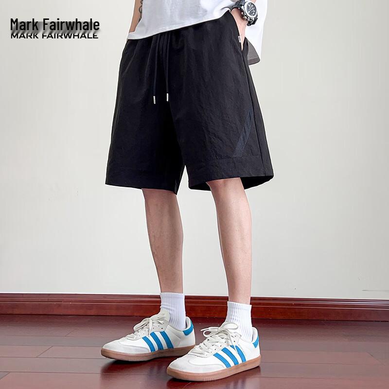 Mark Fairwhale Men's Summer Loose Fit Casual Shorts