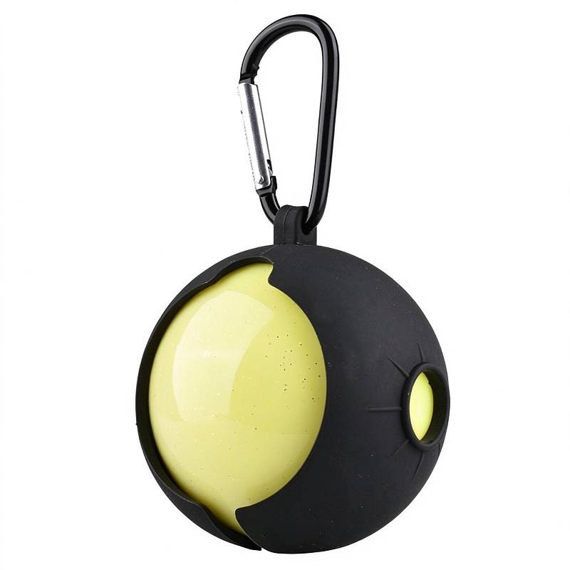 1Pcs Silicone Golf Ball Cover - Shockproof Park Golf Accessories Fits Standard Golf Balls, Park Golf Ball Protector