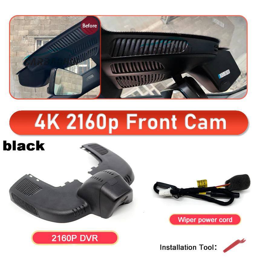 New! 4K UHD Car DVR WIFI Dash Cam Video Recorder Original For Mercedes-Benz GLE C167 GLE450 GLS gls400 GLS450 Deluxe 2019~2023