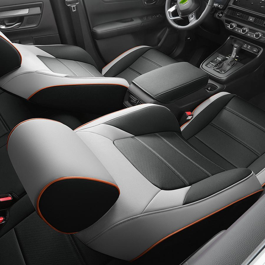 Custom Car Seat Covers For Honda CRV 2025 2025 2025 2026 Full Covered Cushion Car Seat Leather Protective Cover Auto Accessories