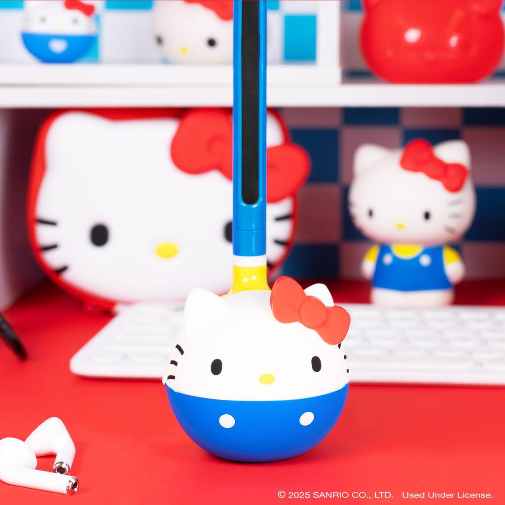 Otamatone Japanese Electronic Musical Instrument Portable Music Synthesizer Official Licensed Hello Kitty Sanrio Educational Fun Gift for Children