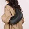 FLYING STARS Spring Solid Color Half Moon Bag Trendy Korean Single Shoulder Diagonal Cross Handheld Underarm Bag