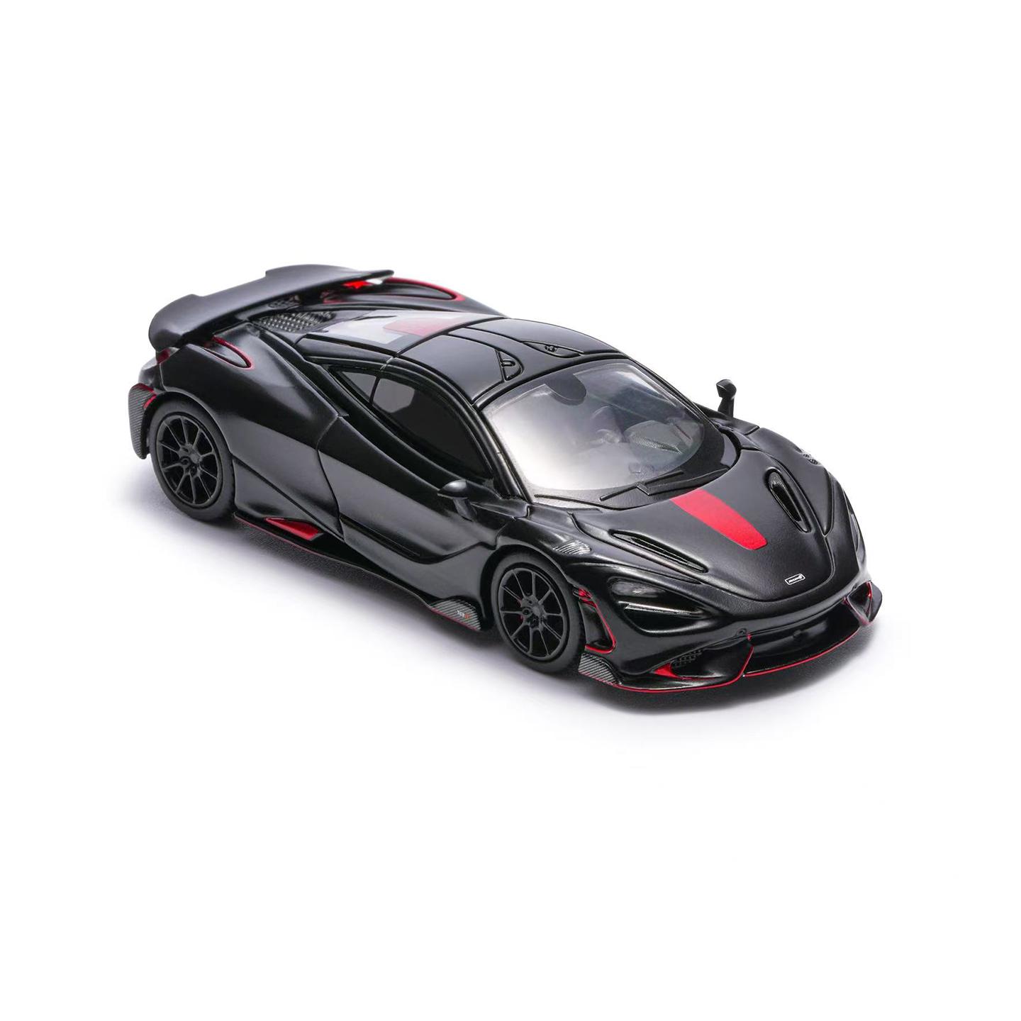 Masdi 1:64 Mclaren Senna GTR12 765LT MCL1110 Car Special Edition Sports Car Alloy Miniature Diecast Ornament Collection Car Gift