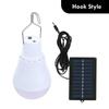 Solar Powered Lamp Portable Led Bulb Lights Rechargeable Camp Tent Night Fishing Emergency Solar Energy Panel Sunlight