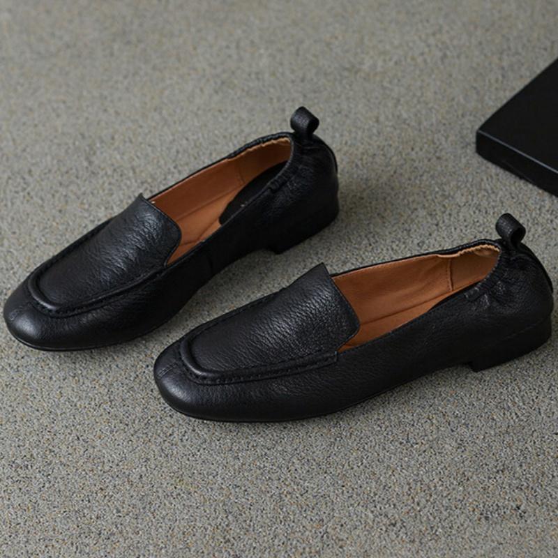 Fashion Women Casual Shoes Soft Soled Loafers 2025 Autunm High Quality Comefortable Office Lady Flat Shoes Daily Concise Women Shoes