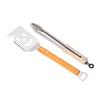 Barbecue Cutlery Set Multifunctional Stainless Steel BBQ Spatula with Tongs for Outdoor Cooking