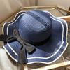 Straw Summer Hat Beach Hat Lightweight And Breathable Sun Hat For Beach Vacation Sun Protection Travel Wear Matching Accessories