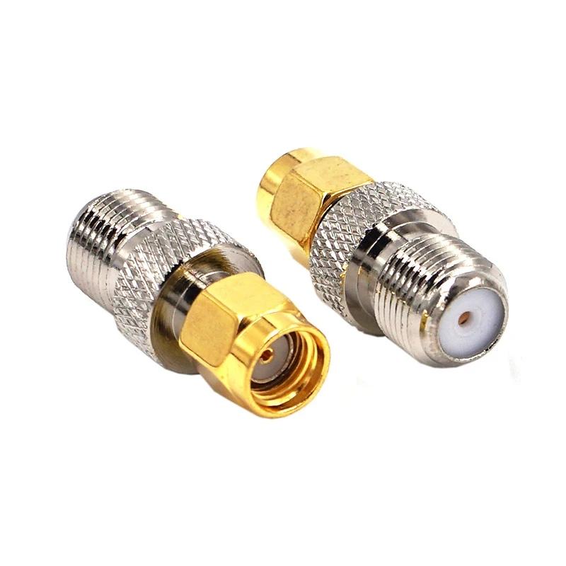 2pcs/Group SMA Male Turn F Female Copper RF Conversion Head Smaj/FK SMA Internal Thread Inner Needle Turn F External Thread Inn